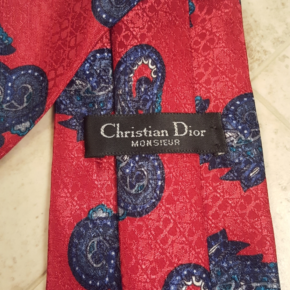Christian Dior Vintage Monsieur Necktie - Picture 2 of 5